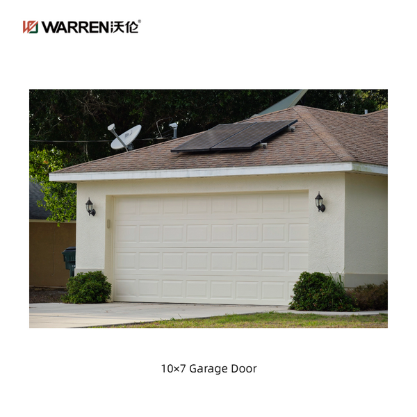 Warren 10x7 Automatic Garage Doors With Modern Garage Door Windows