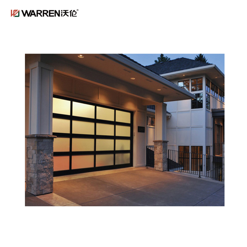 Warren 4x8 Garage Door With Clear Panels Glass Aluminum Garage Doors