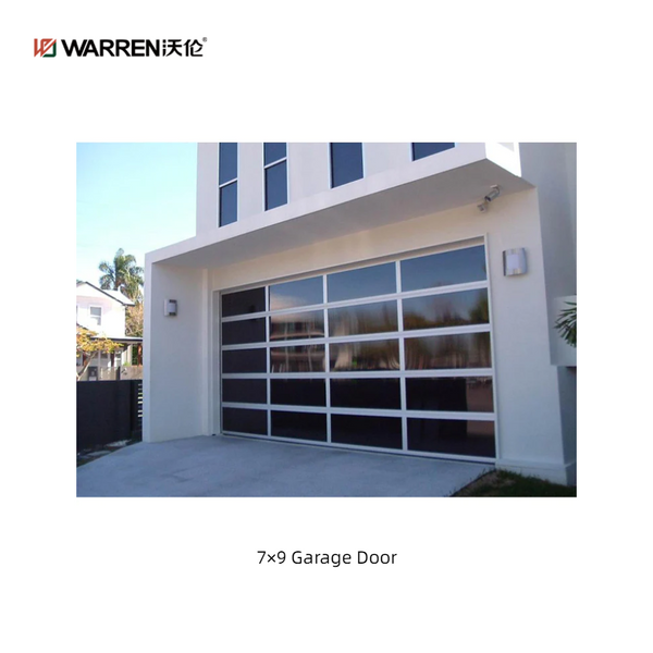 Warren 7x9 Garage Entry Door With Window Glass for Home