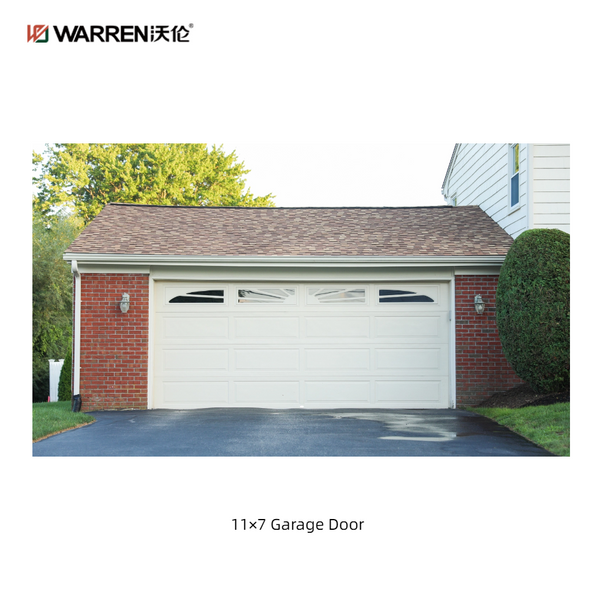 Warren 11x7 Garage Door With Windows Modern Aluminum Roller Door
