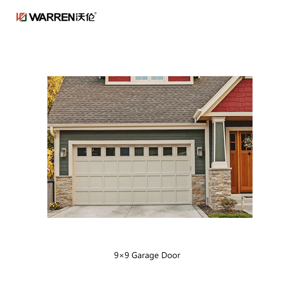 Warren 9x9 Black Garage Doors for Sale Auto Roll Garage Doors