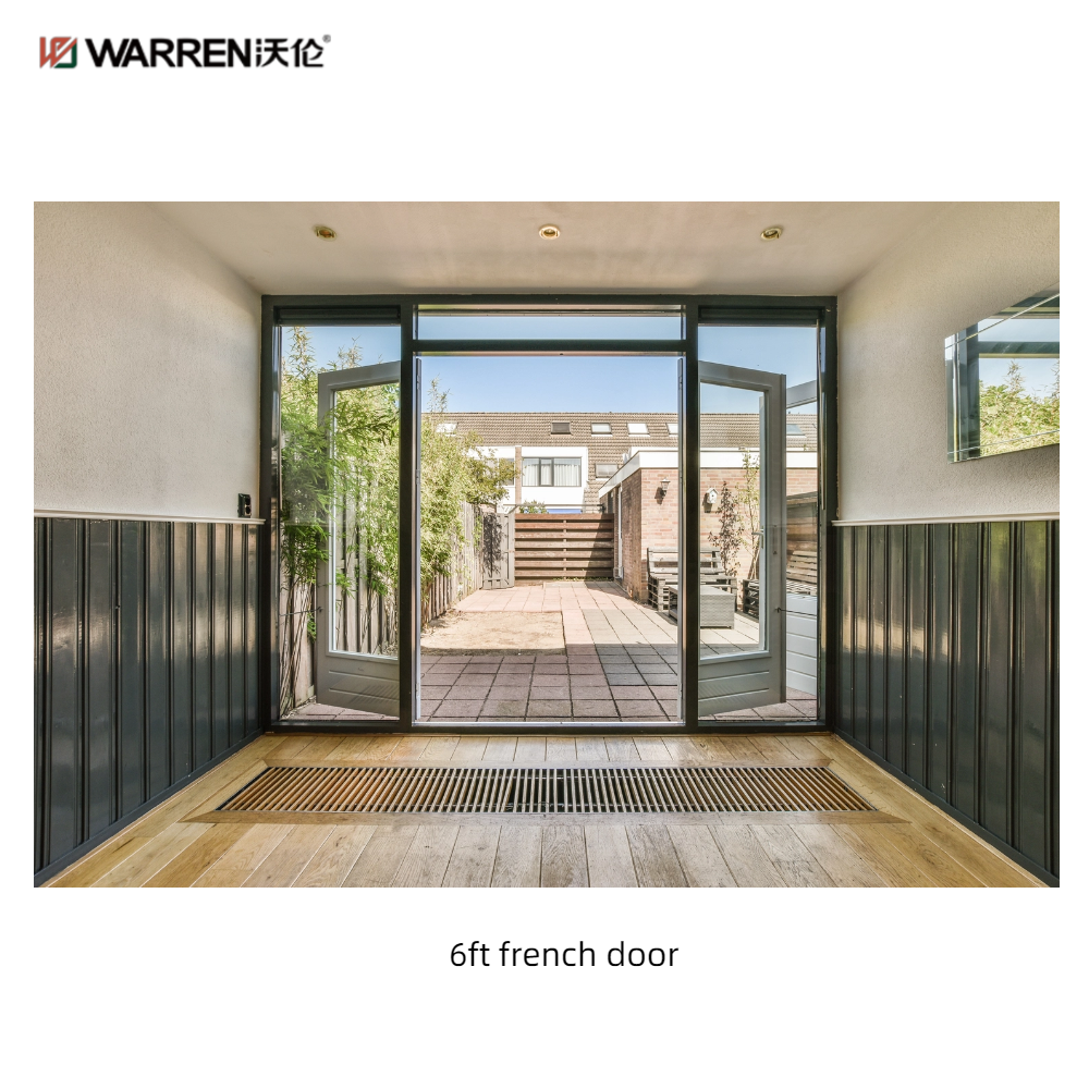 Warren 6ft Exterior French Doors French Interior Doors with Glass