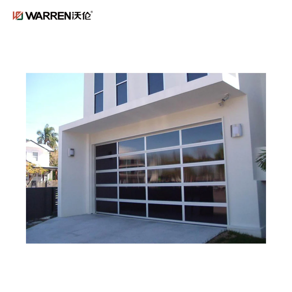 Warren 9x16 Glass Garage Doors for Sale Aluminum Garage Doors