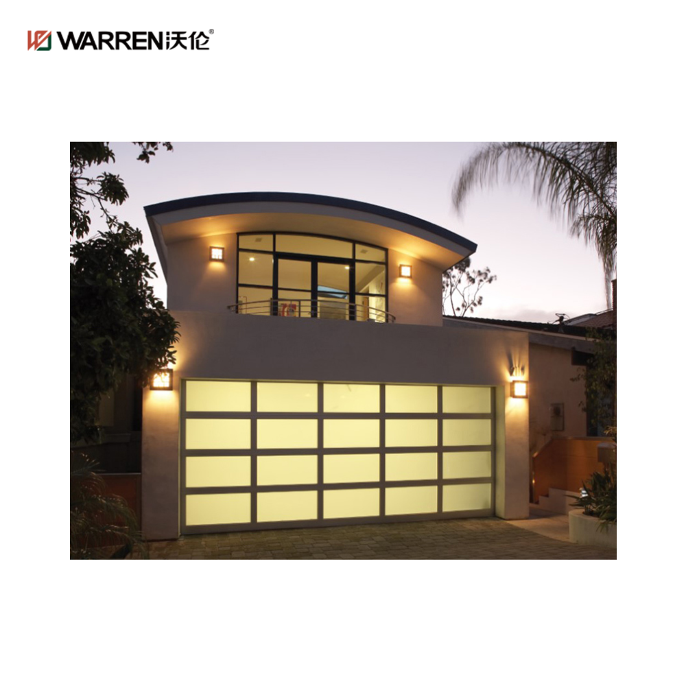 Warren 4x6 New Automatic Garage Door With One Way Garage Door Windows