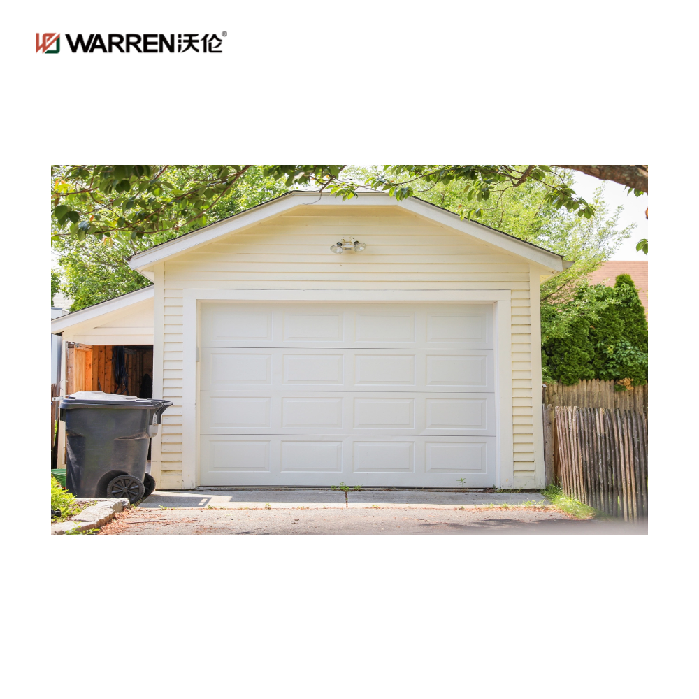 Warren 96x84 modern Roller Garage Doors With Insulated Garage Windows
