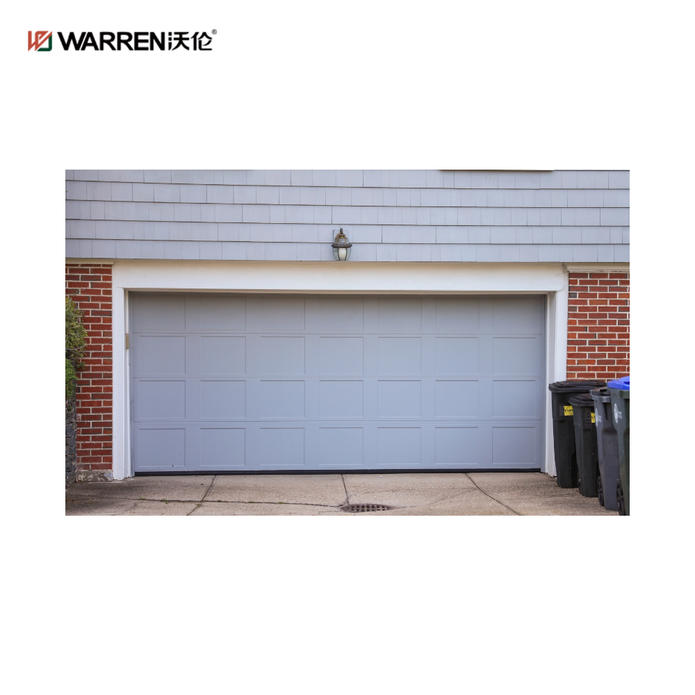Warren 10x11 Electric Garage Roller Shutter Doors Black Garage Door