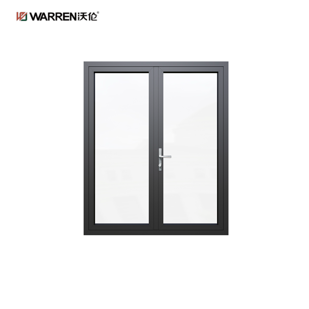 Warren 72x96 Modern Interior French Doors Double French Doors Internal