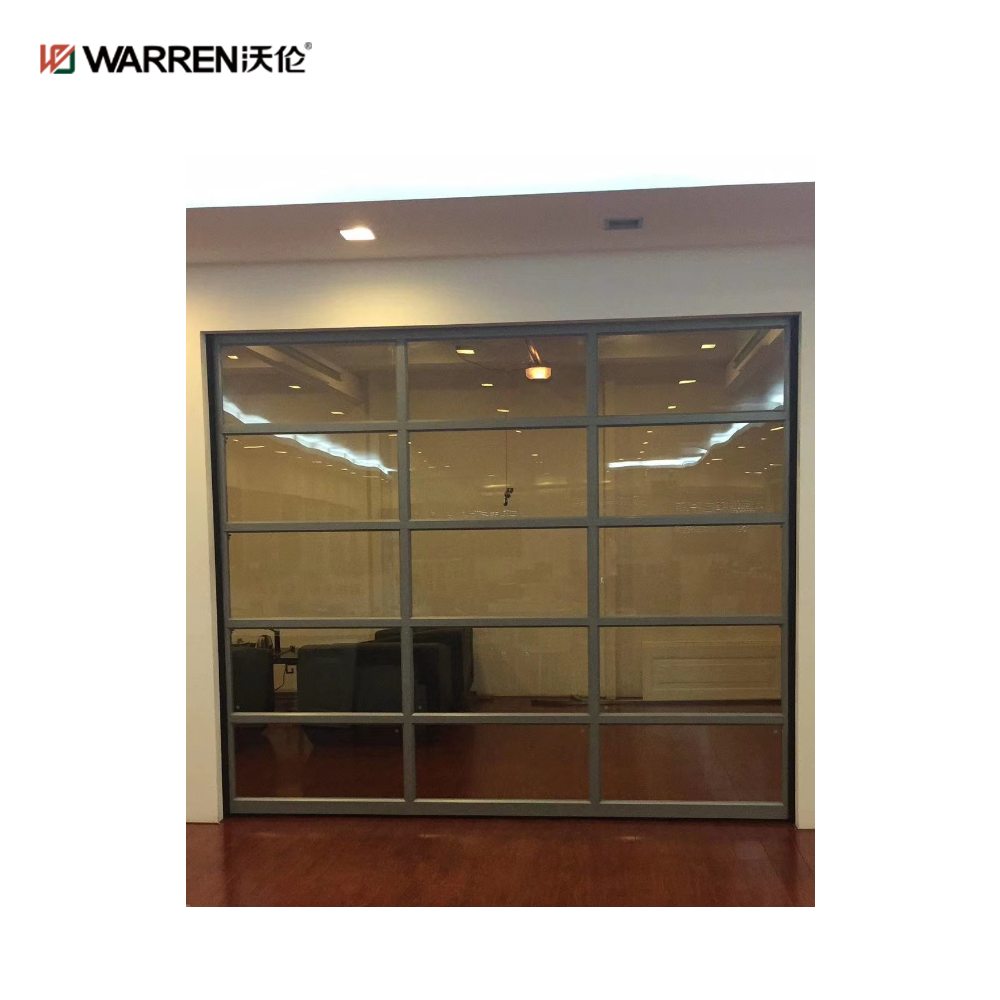 Warren 10x14 Aluminium Double Garage Door for Sale With Windows