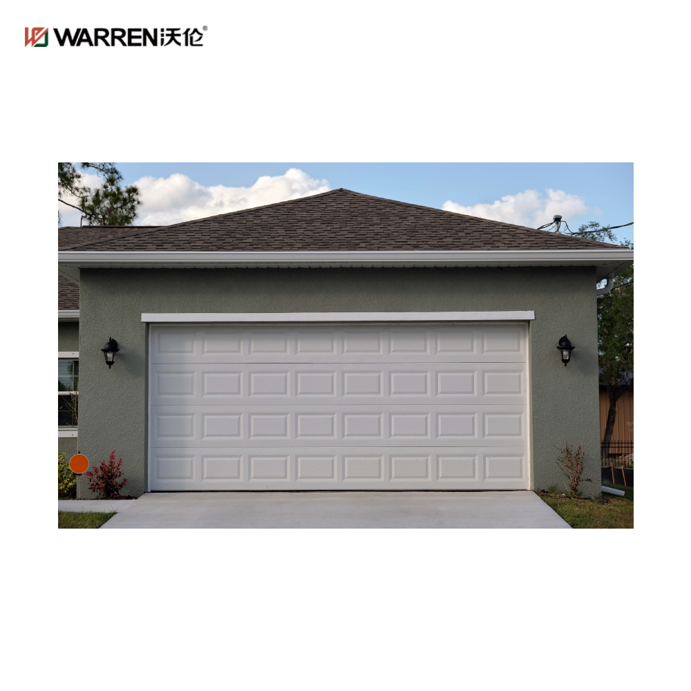Warren 10x8 Automatic Roller Garage Door With Glass for Sale