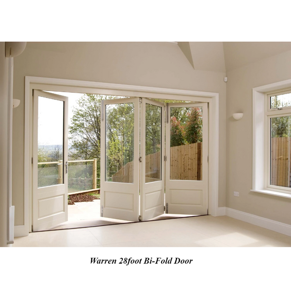 Warren 28foot Bi-Fold Door Replacement Bi-Fold Patio Door Custom Size Bi-Fold Doors