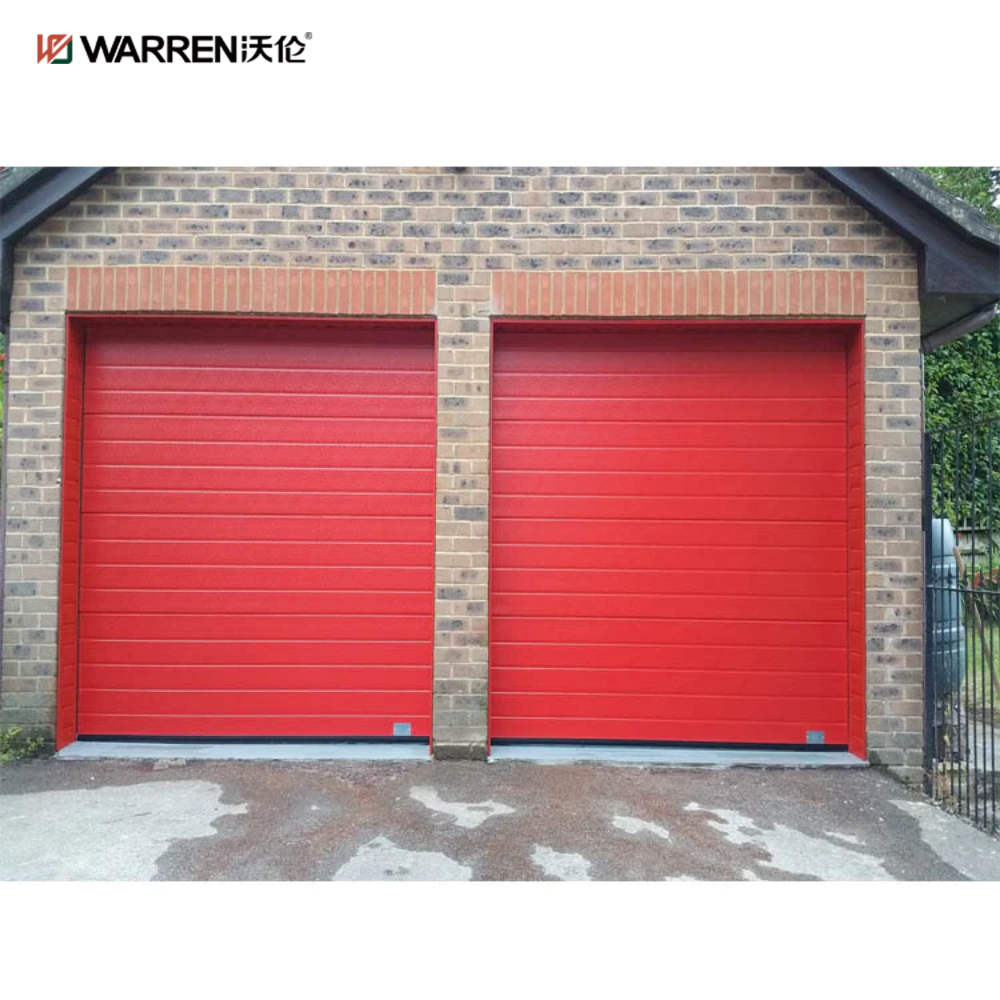 Warren 7x12 Rolling Glass Garage Door Exterior Door for House