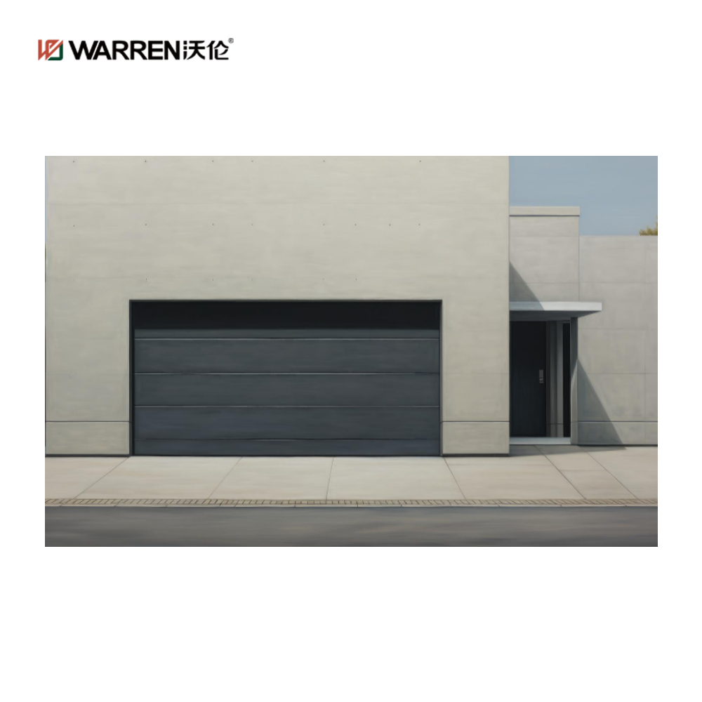 Warren 7x6 6 Double Garage Aluminium Doors With Windows for Home