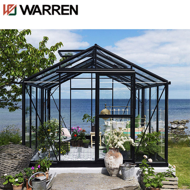 Aluminum outdoor glass house extension sunroom