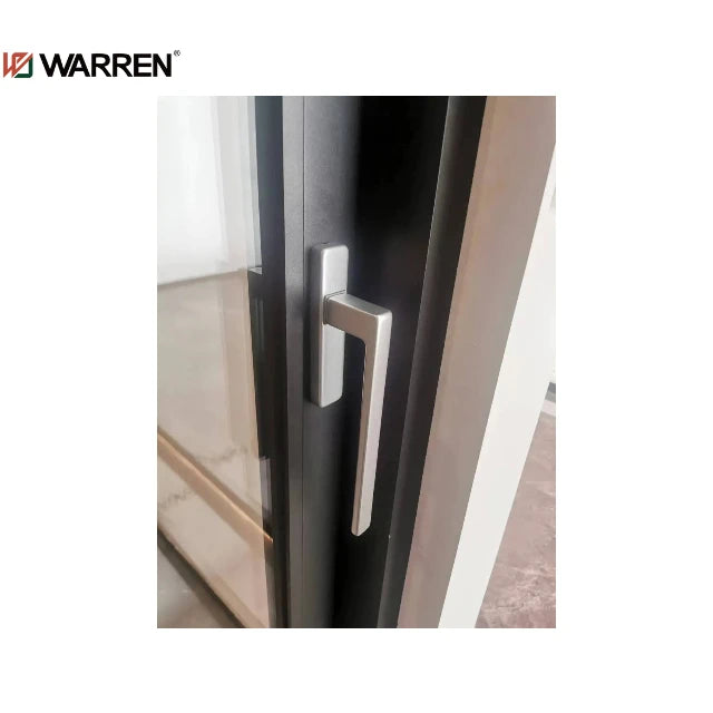 Warren Patio Sliding Glass Doors 96x80 Sliding Storm Door For Patio Door Aluminum Electric Exterior