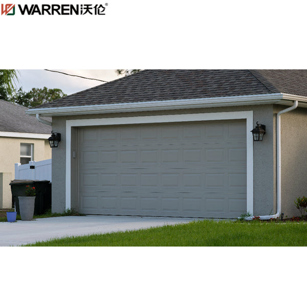 Warren 20x14 Luxury Modern Garage Doors Aluminum Garage Door Panels Roll Up Door Replacement