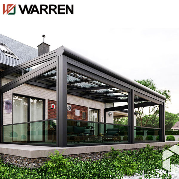 veranda sunroom aluminum alloy house of glass