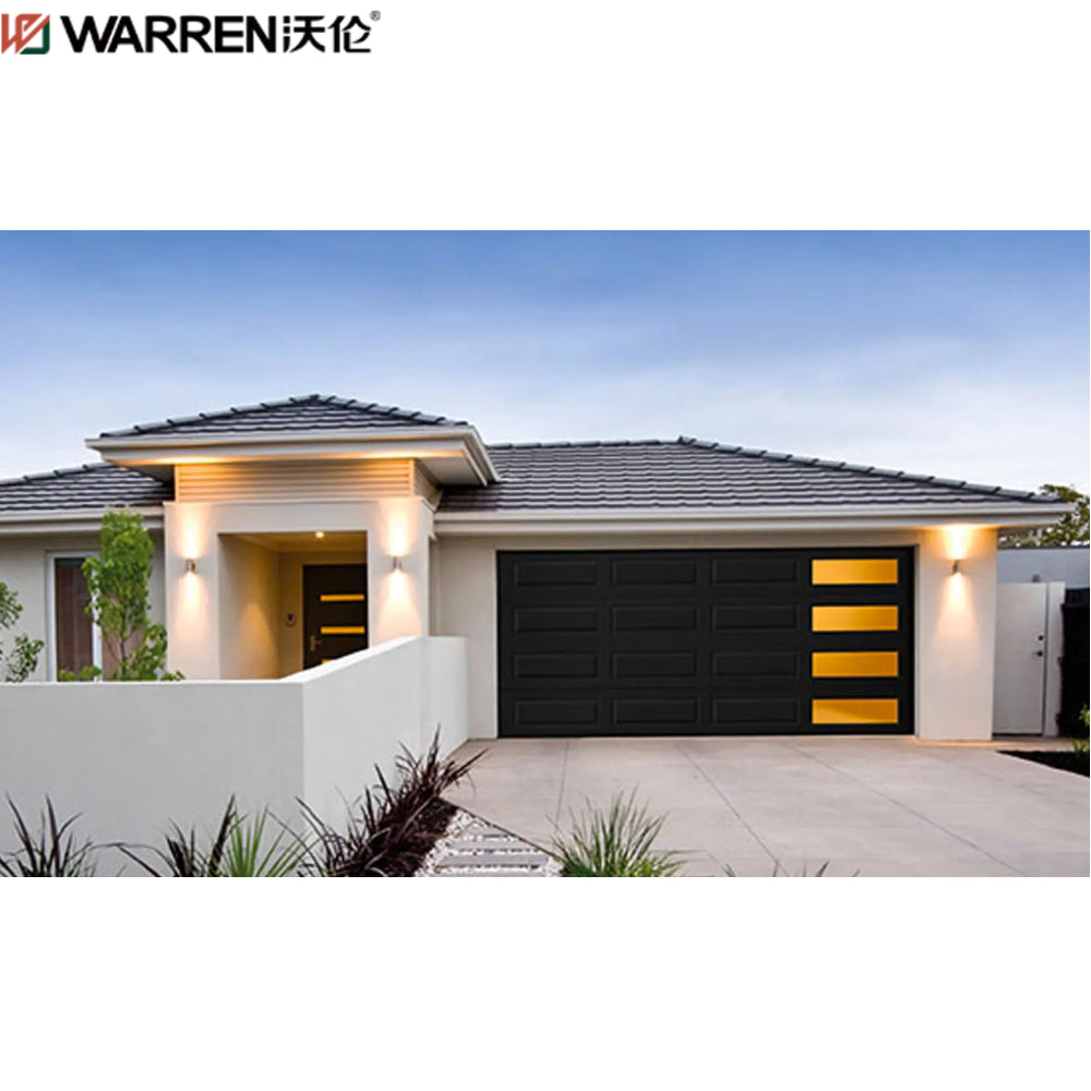 Warren 18x7 Luxury Modern Garage Doors 18ft Garage Door Modern Roll Up Garage Doors