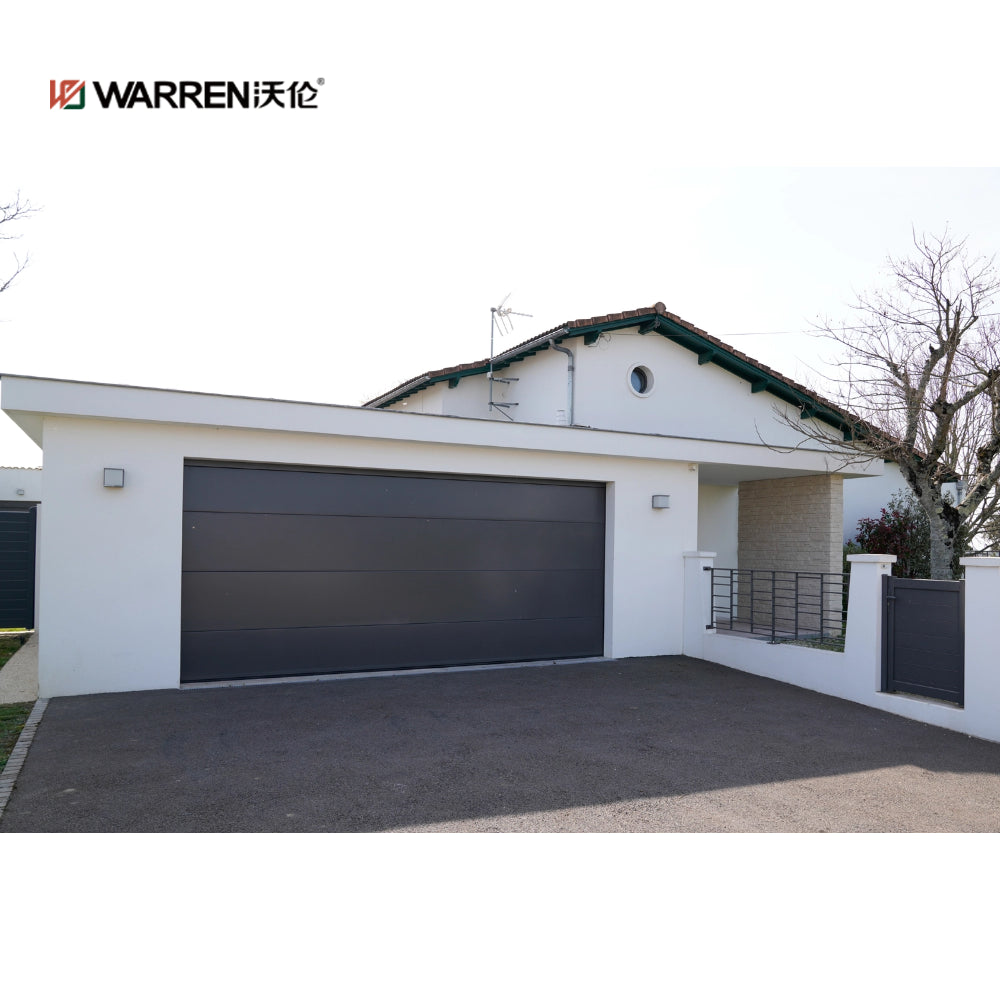 Warren 14x18 Garage Door Mosaic Garage Doors Garage Doors With Side Windows Steel Aluminum