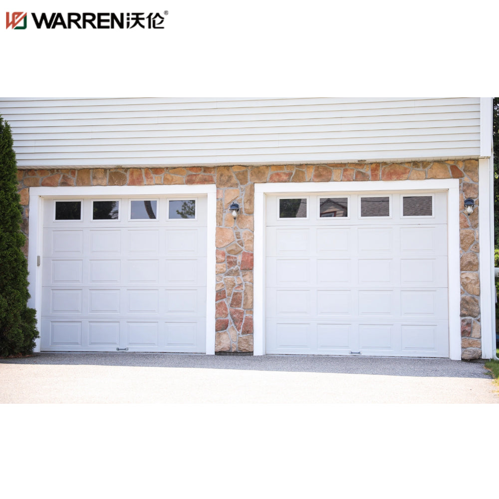 Warren 12x11 Garage Door Steel Roll Up Doors Garage One Piece Garage Door Glass Double Steel