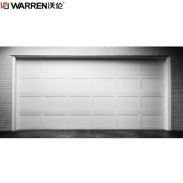 Warren 4x7 Garage Door Glass Garage Door Prices White Garage Door With Black Hinges