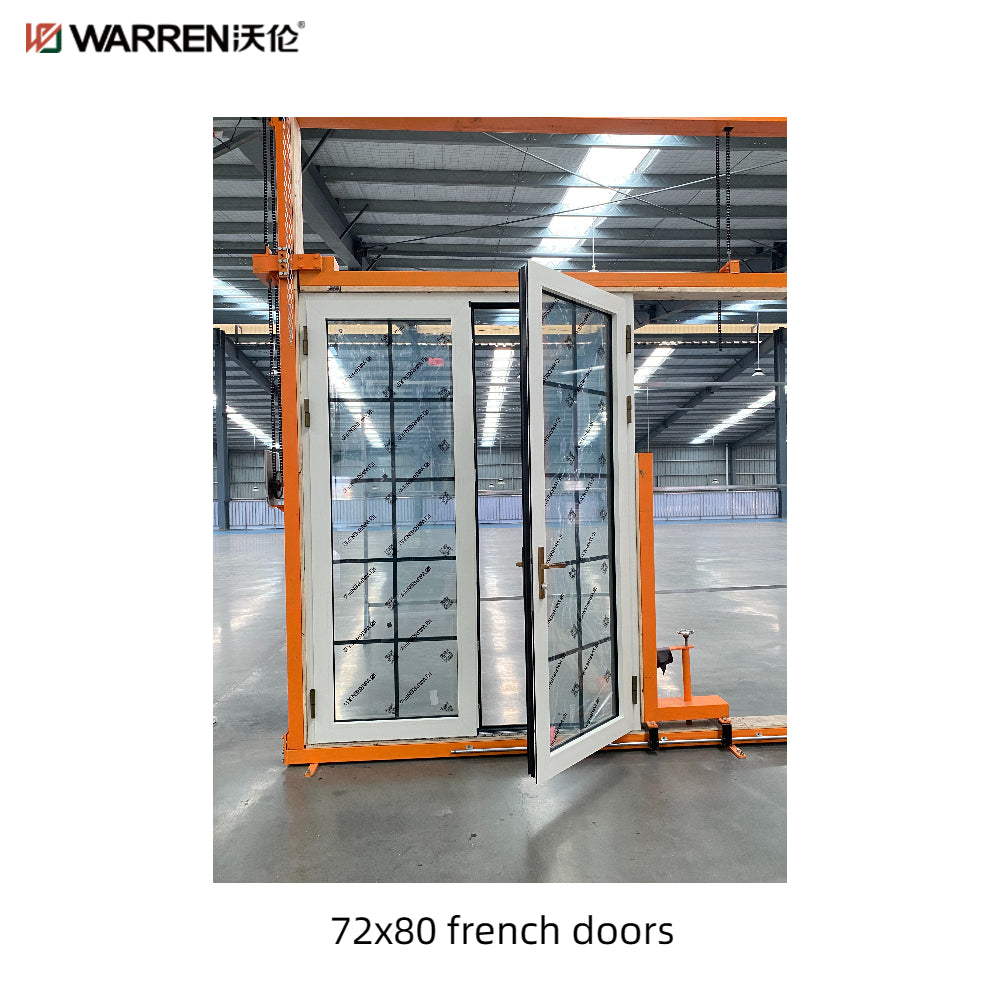 Warren 72x80 Black Interior French Door With Modern Interior French Doors