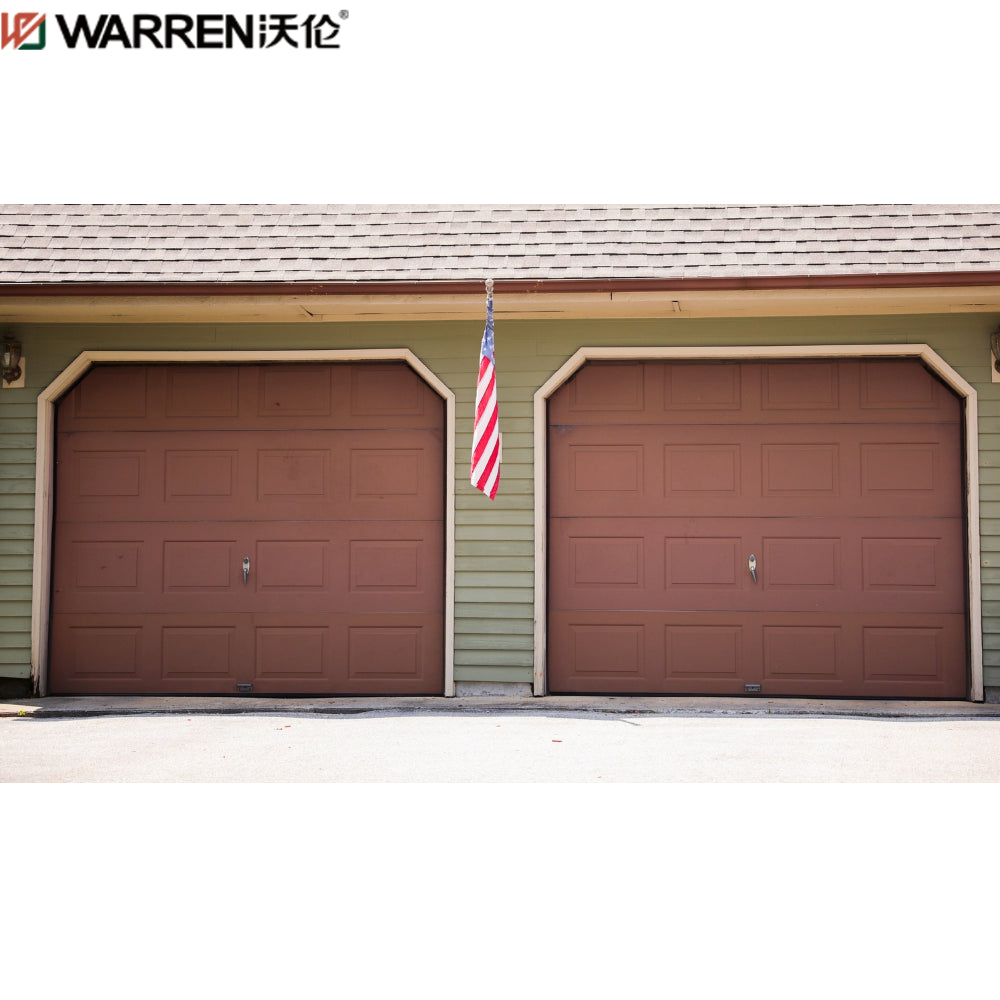 Warren 15x8 Garage Door Vertical Lift Glass Garage Door One Piece Glass Garage Door For Homes