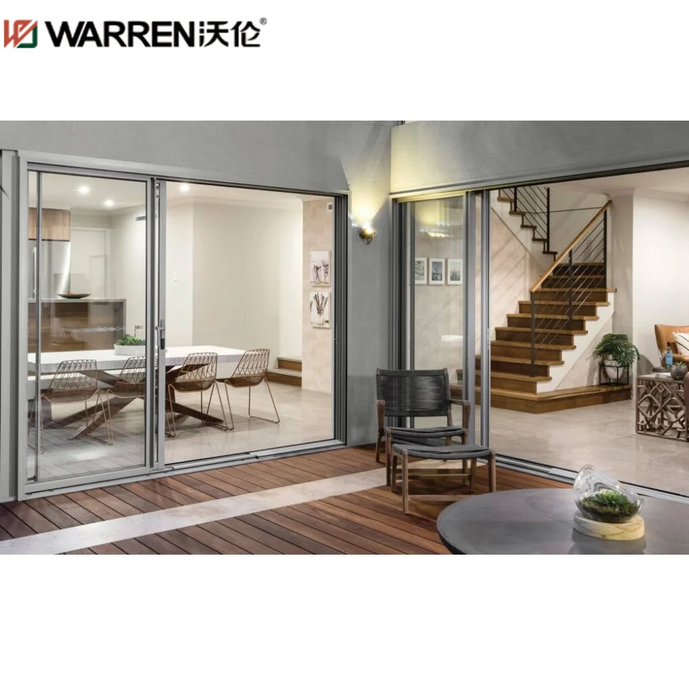 Warren 96x80 Sliding Door 80x96 Sliding Patio Door 96in x 80in Sliding Patio Door Glass Aluminum