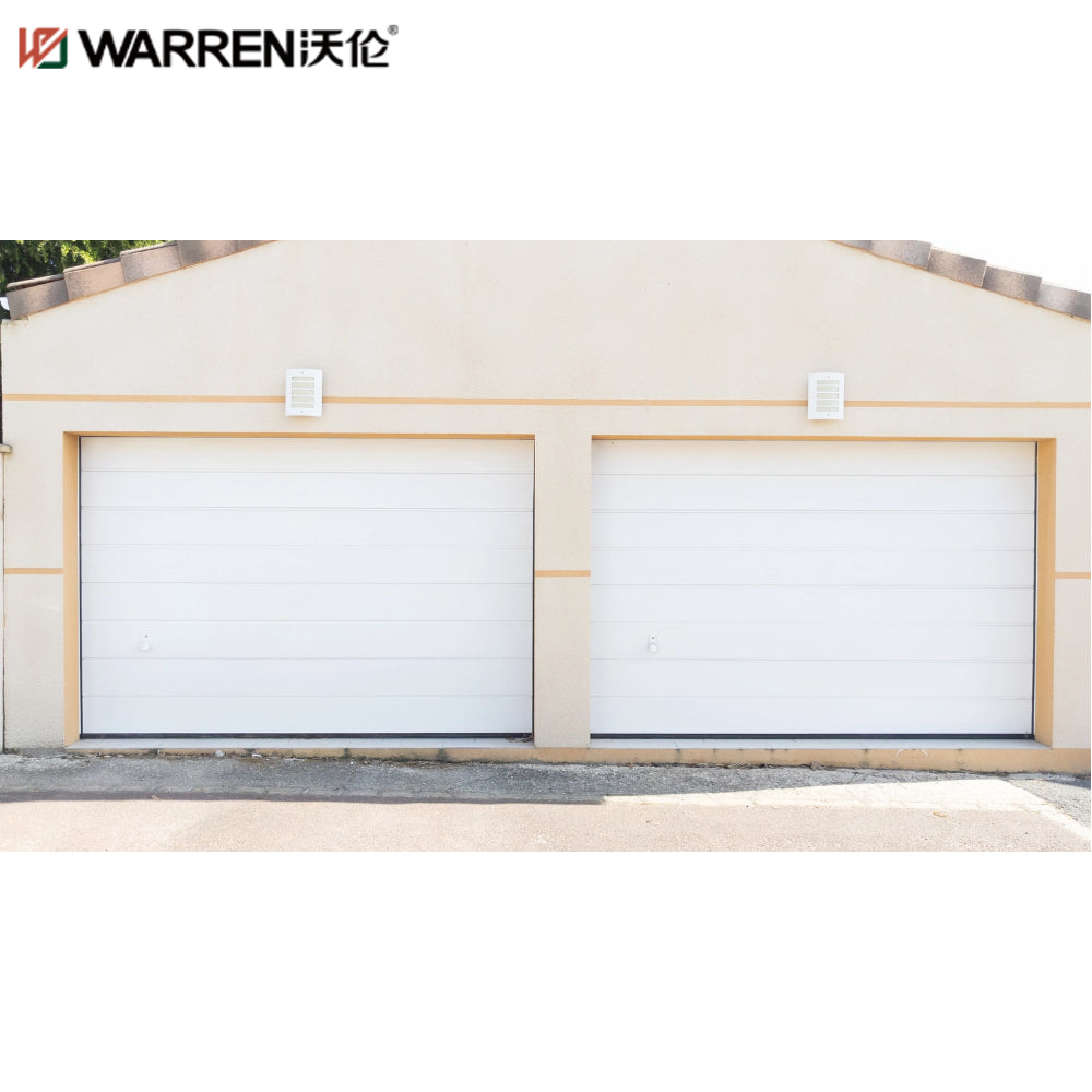 Warren 17x7 Double Door Garage Aluminium Cheap Aluminium Garage Doors For Sale Aluminum Roller Door