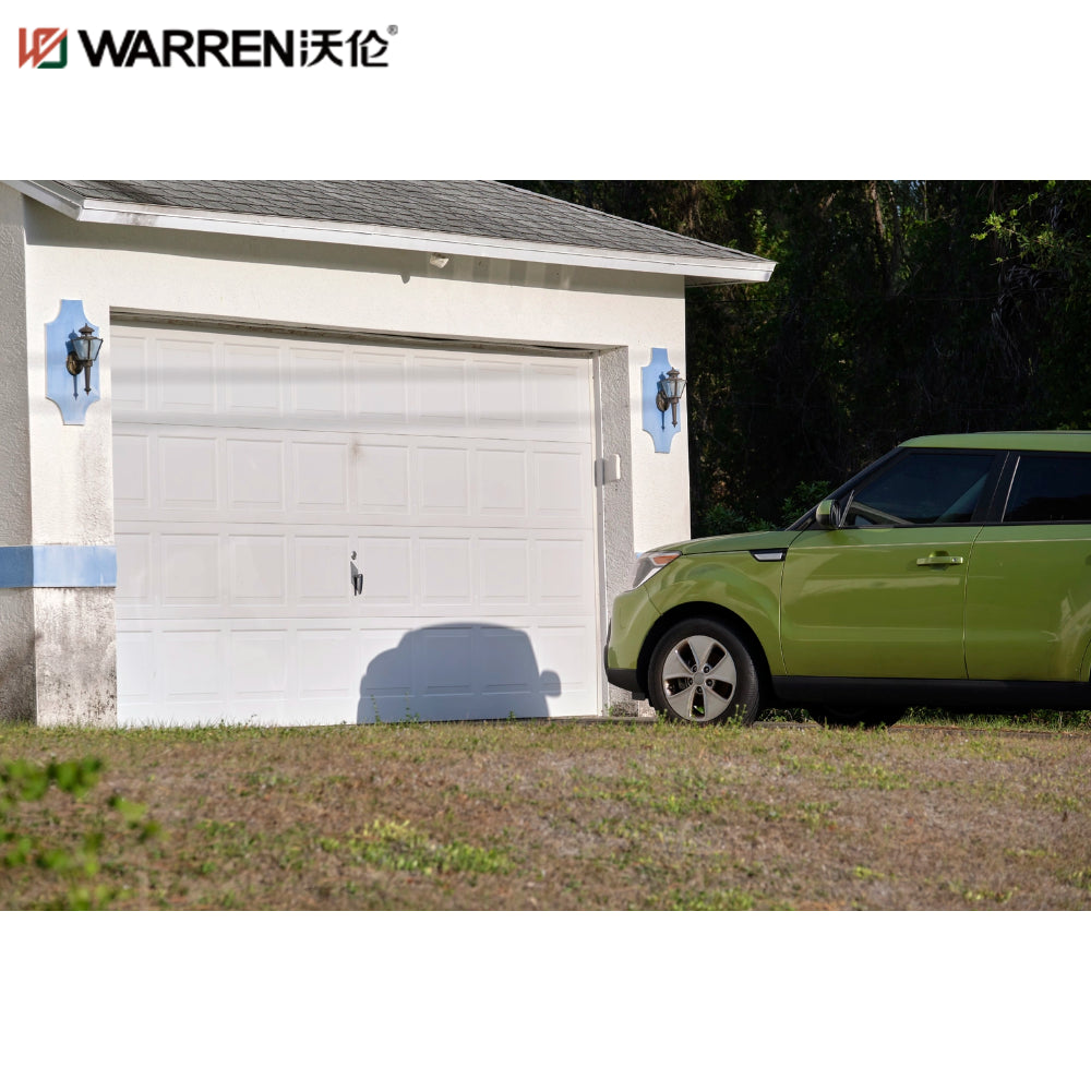 Warren 17x7 Double Door Garage Aluminium Cheap Aluminium Garage Doors For Sale Aluminum Roller Door