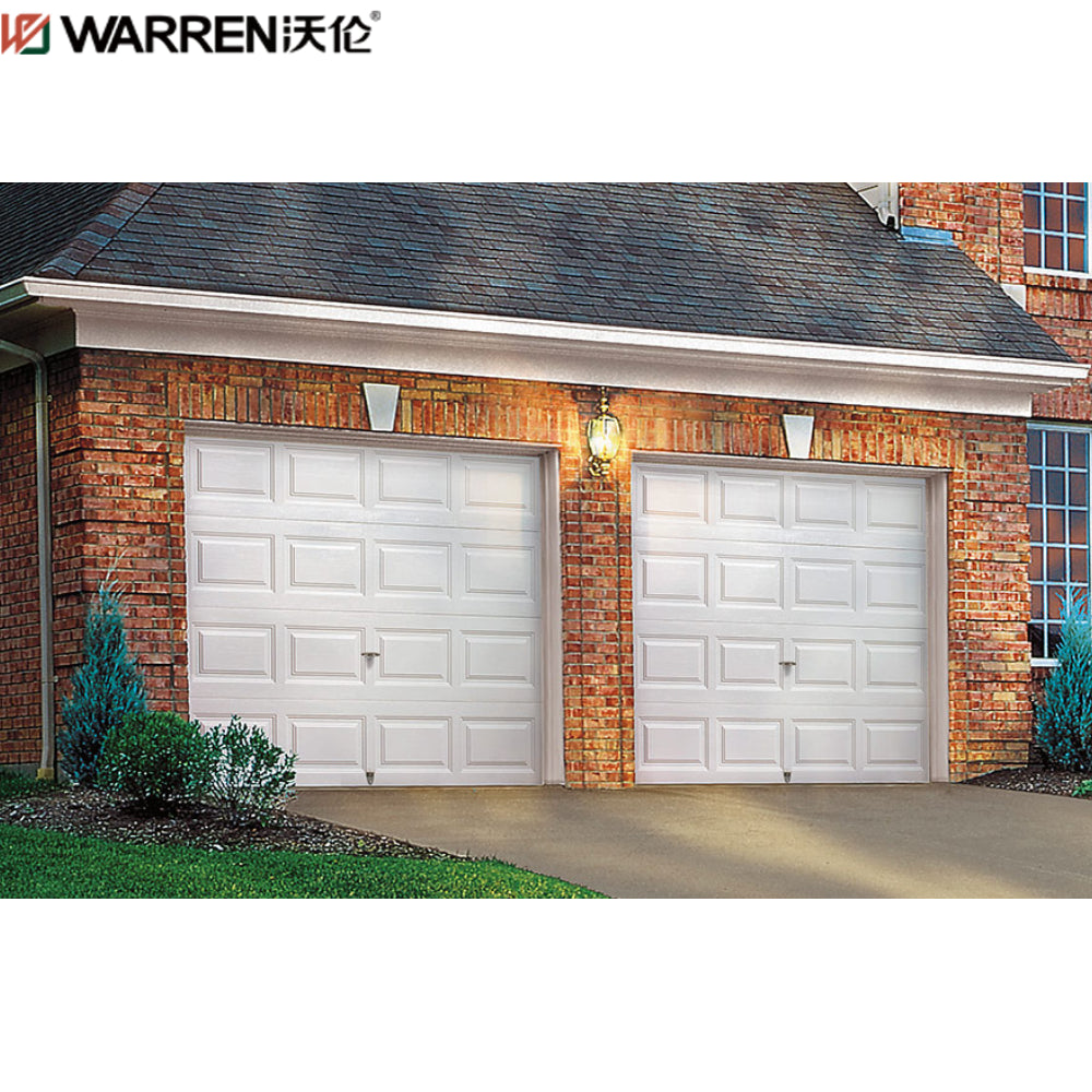 Warren 17x8 Cheap Aluminum Garage Doors Aluminium Double Door Garage Aluminium Double Garage Door For Sale