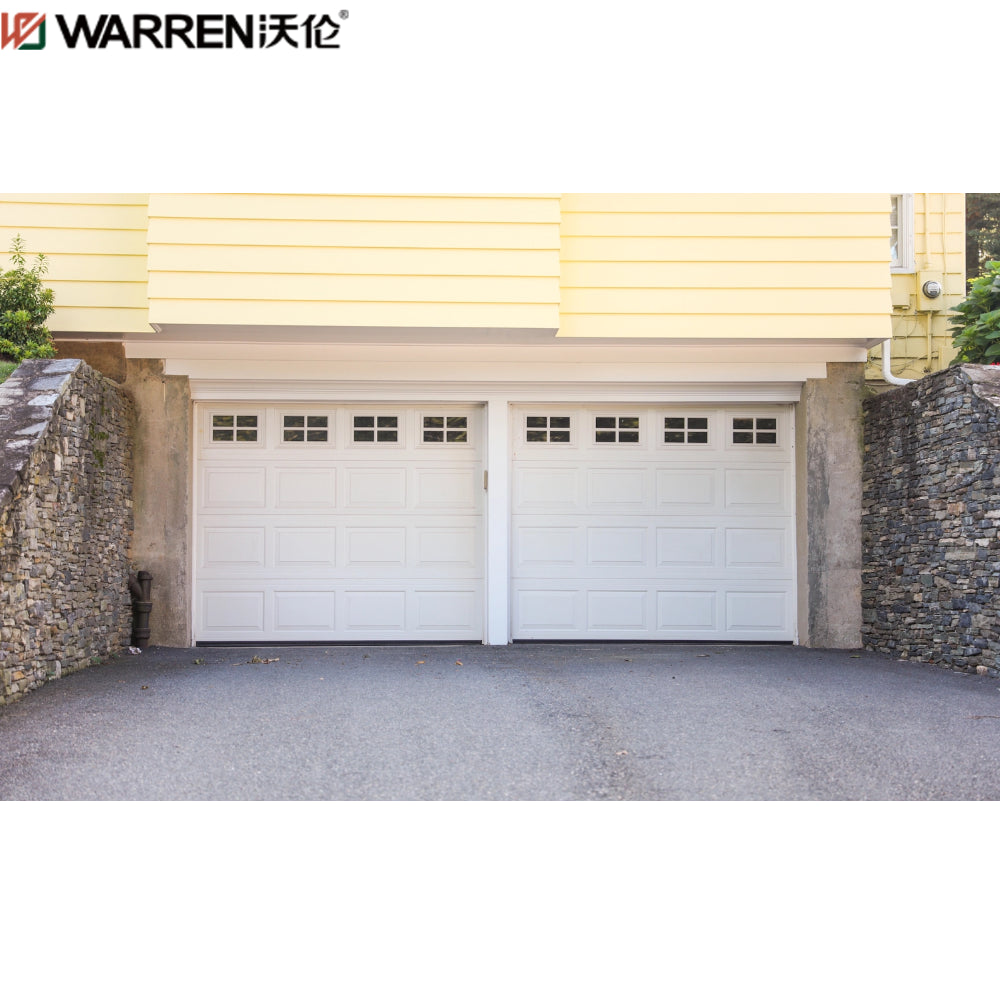 Warren 16x9 Glass Black Garage Door Black Tinted Glass Garage Door Automatic Garage Door