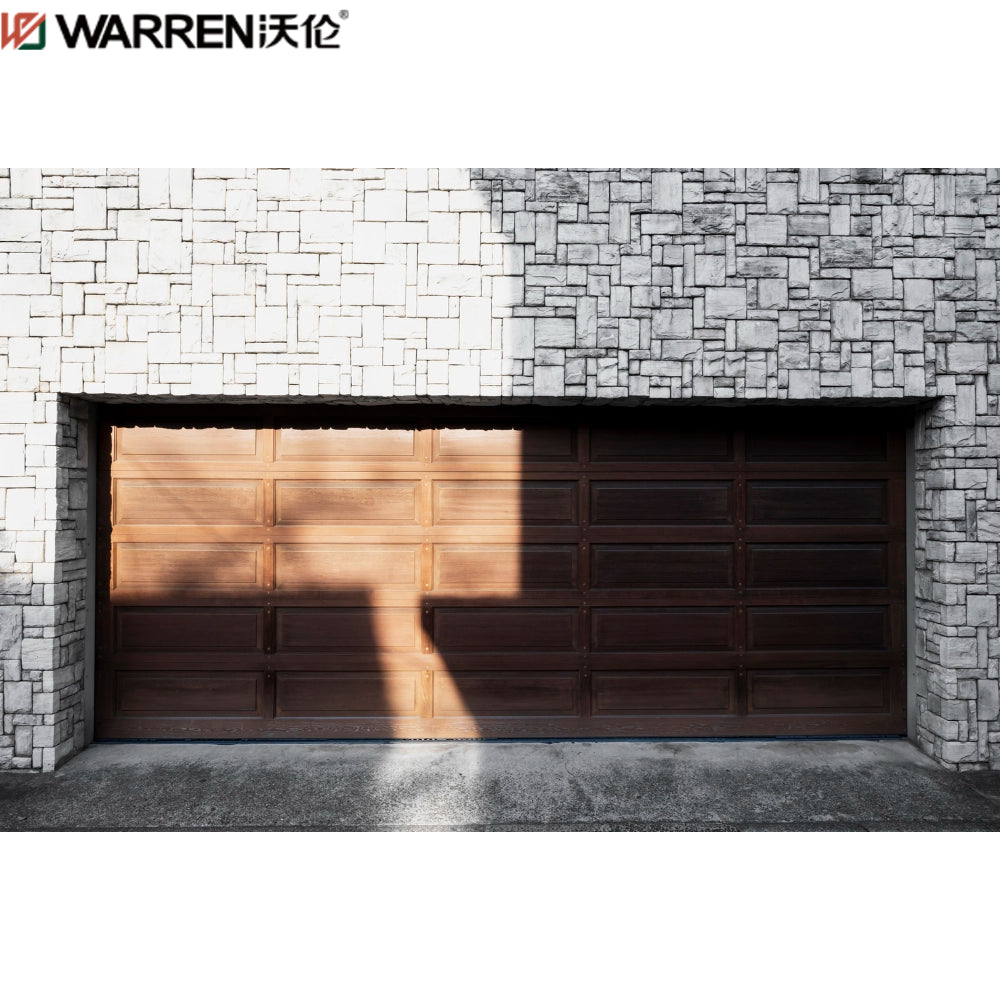 Warren 20x14 Luxury Modern Garage Doors Aluminum Garage Door Panels Roll Up Door Replacement