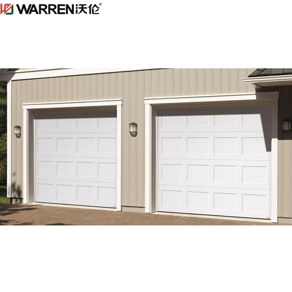 Warren 15x8 Garage Door Vertical Lift Glass Garage Door One Piece Glass Garage Door For Homes