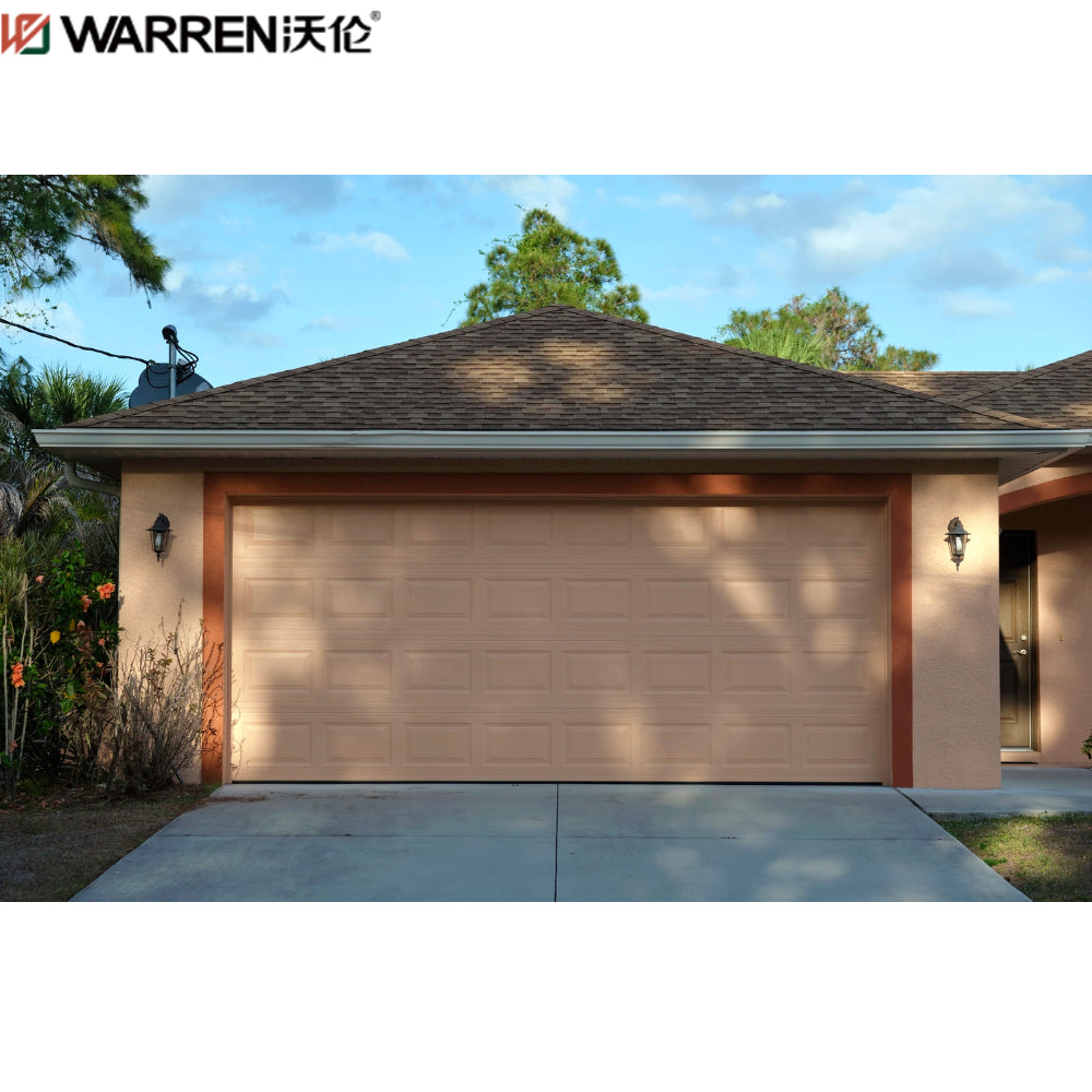 Warren 20x14 Luxury Modern Garage Doors Aluminum Garage Door Panels Roll Up Door Replacement