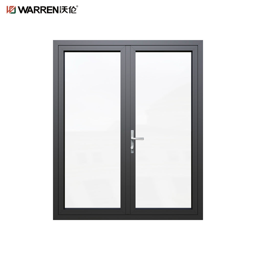 Warren 72x80 Black Interior French Door With Modern Interior French Doors