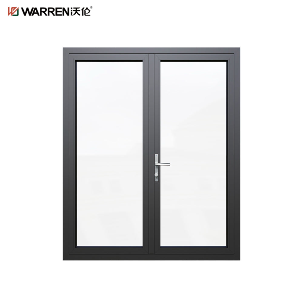 Warren 72x80 Black Interior French Door With Modern Interior French Do ...