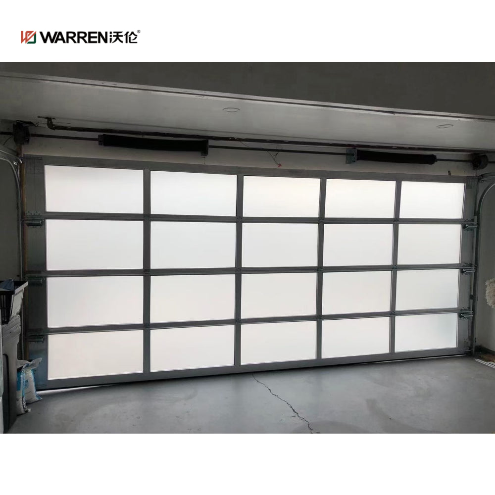 Warren 14x16 Used Glass Garage Door Glass Panel Garage Doors For Sale Clear Garage Doors For Sale