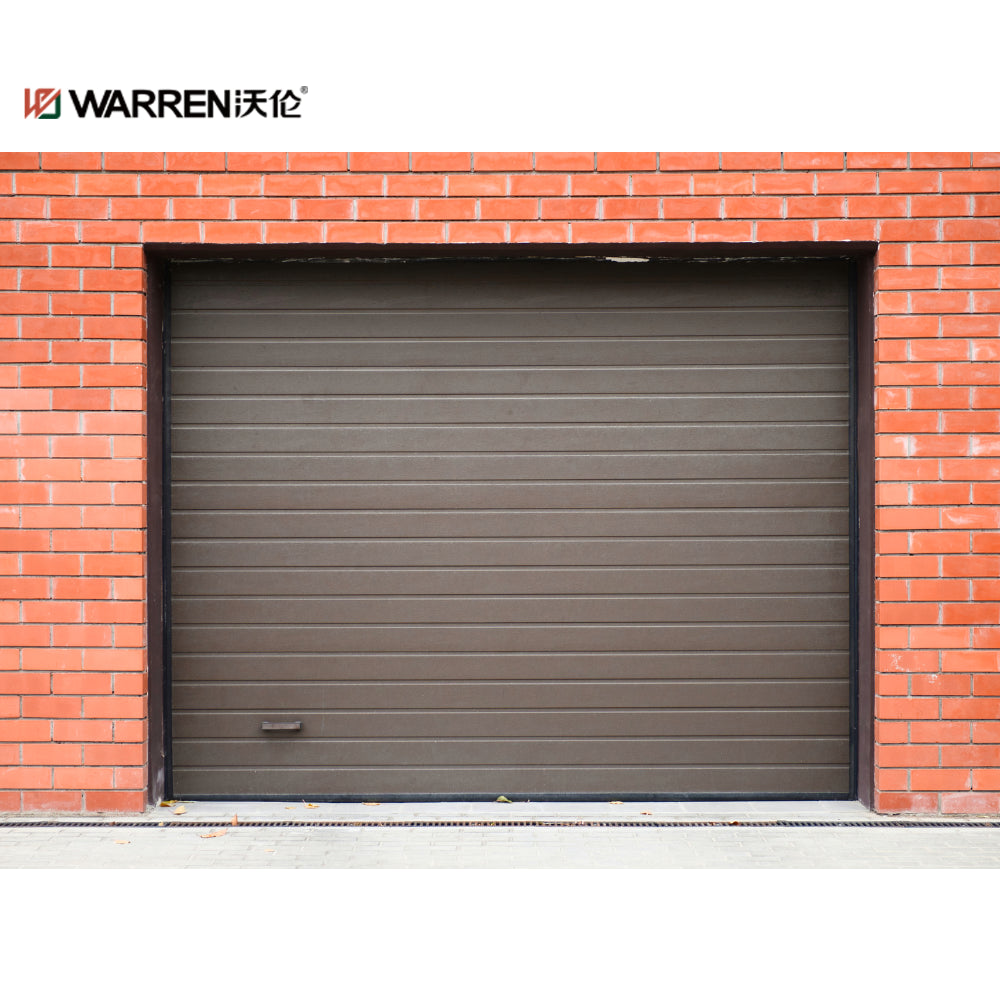 Warren 8x16 garage door installation panels for aluminum garage doors
