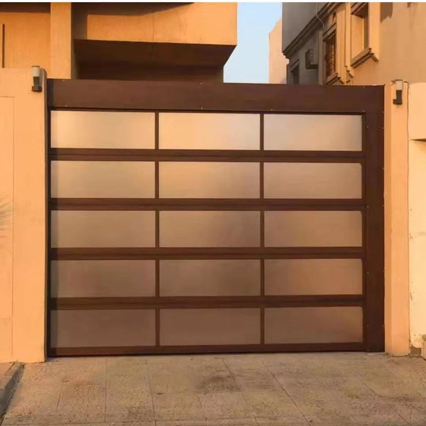 Warren Combined aluminum garage door with high insulation and anti-theft performance electric garage door