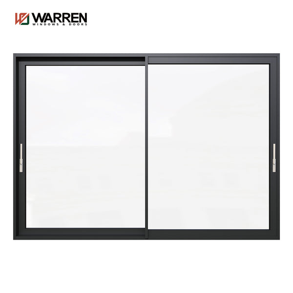 Warren new design 110*30 door aluminium sliding door parallel double glass for sale