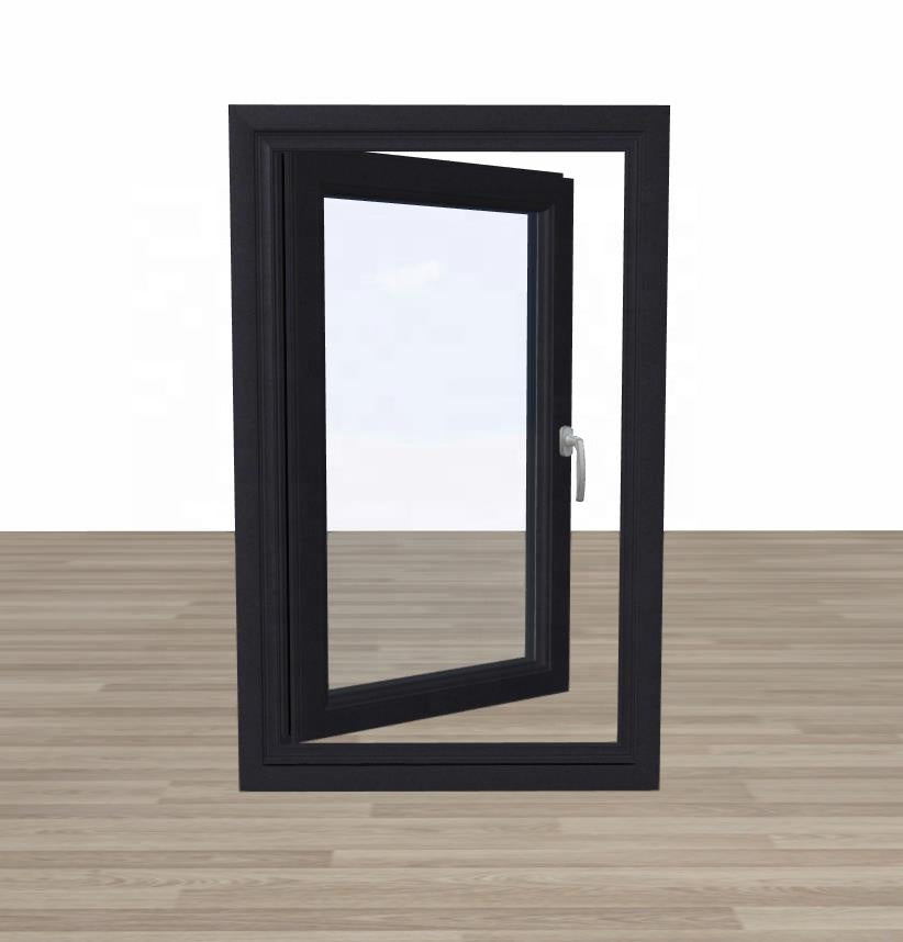 6060 Window Warren 24x60 casement window aluminium thermal break 6060-T66 patio gl ...