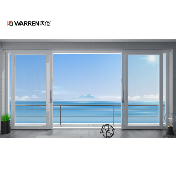 Warren 96x80 sliding door aluminum sliding glass patio door system