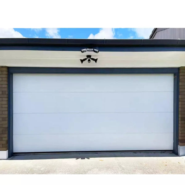 Warren 5x7 garage door warm Tempered Aluminum Glass Anti-theft Automatic Garage Door