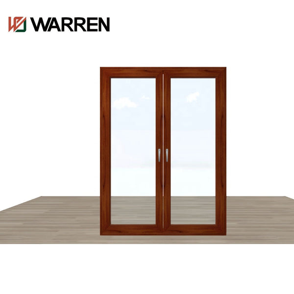 Warren 36 Inch Exterior French Doors Black Interior French Doors For Sale