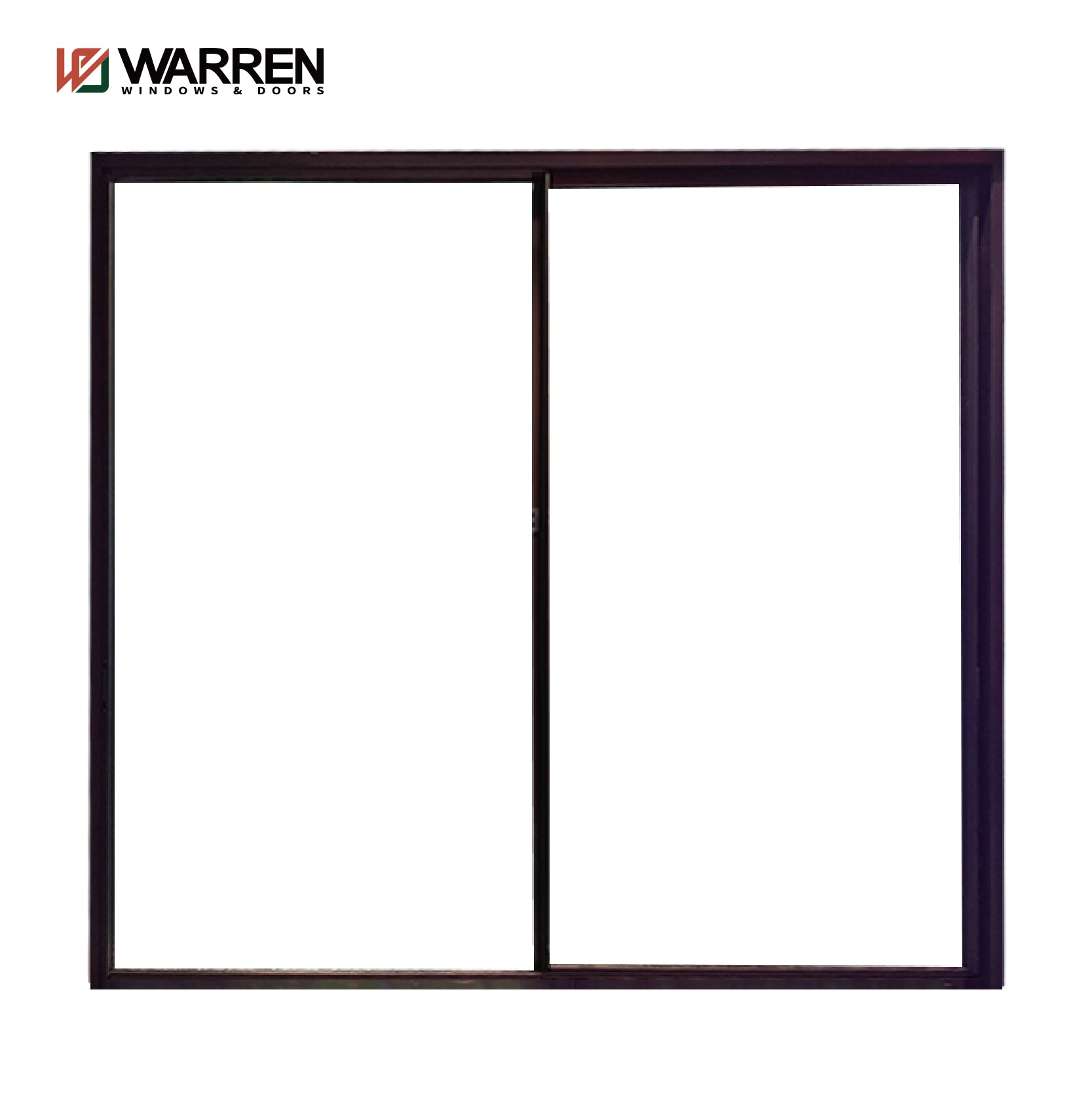 Warren Customized New Brand Good Quality Sliding Doors Double Glass Aluminum Sliding Glass Doors