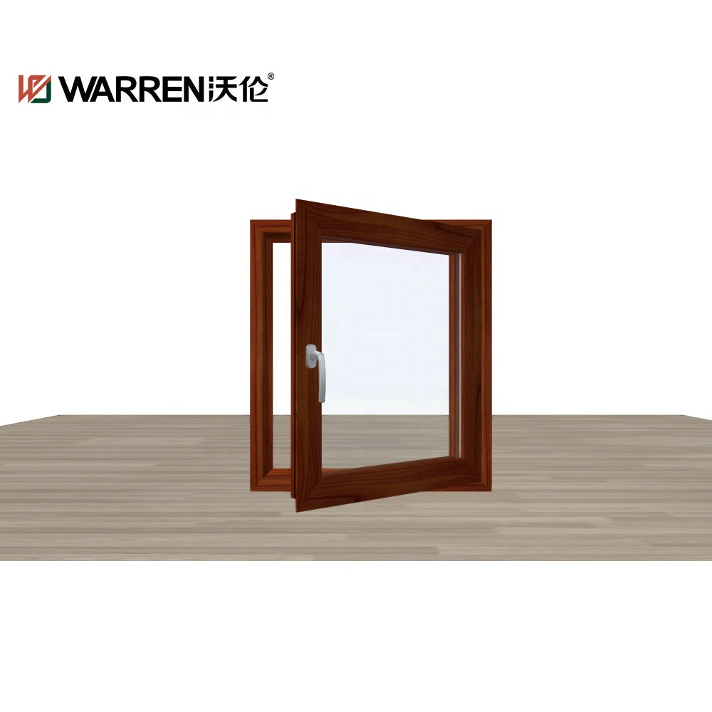 Warren 6 foot Window Ultra Narrow CE Certificate Double Glass Aluminium Windows