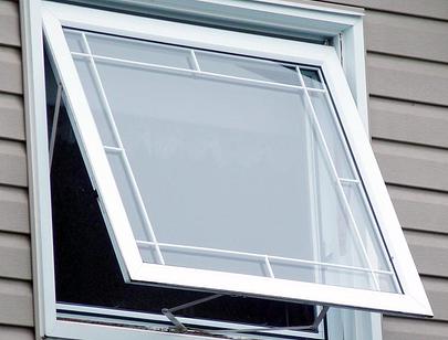 Warren American standard Aluminium Chain Winder Awning Window Double Glazed Aluminum Awning Windows