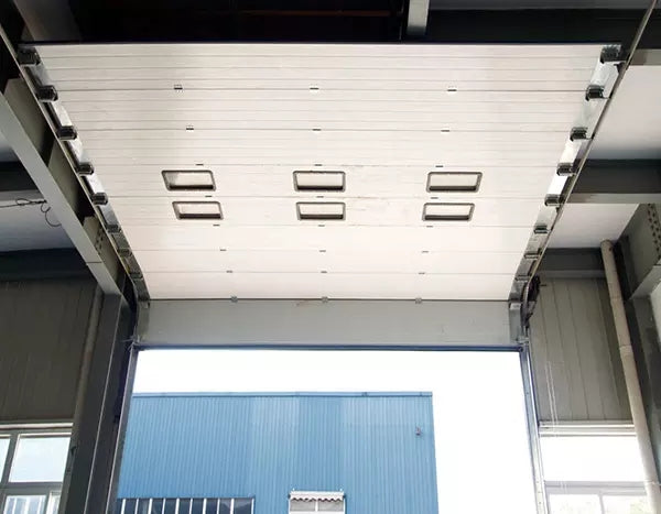 Warren 5x7 garage door warm Tempered Aluminum Glass Anti-theft Automatic Garage Door