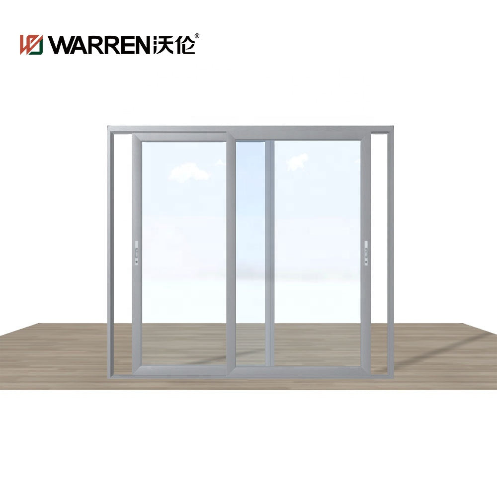 Warren 72x96 sliding door patio glass aluminium thermal break window glass colors