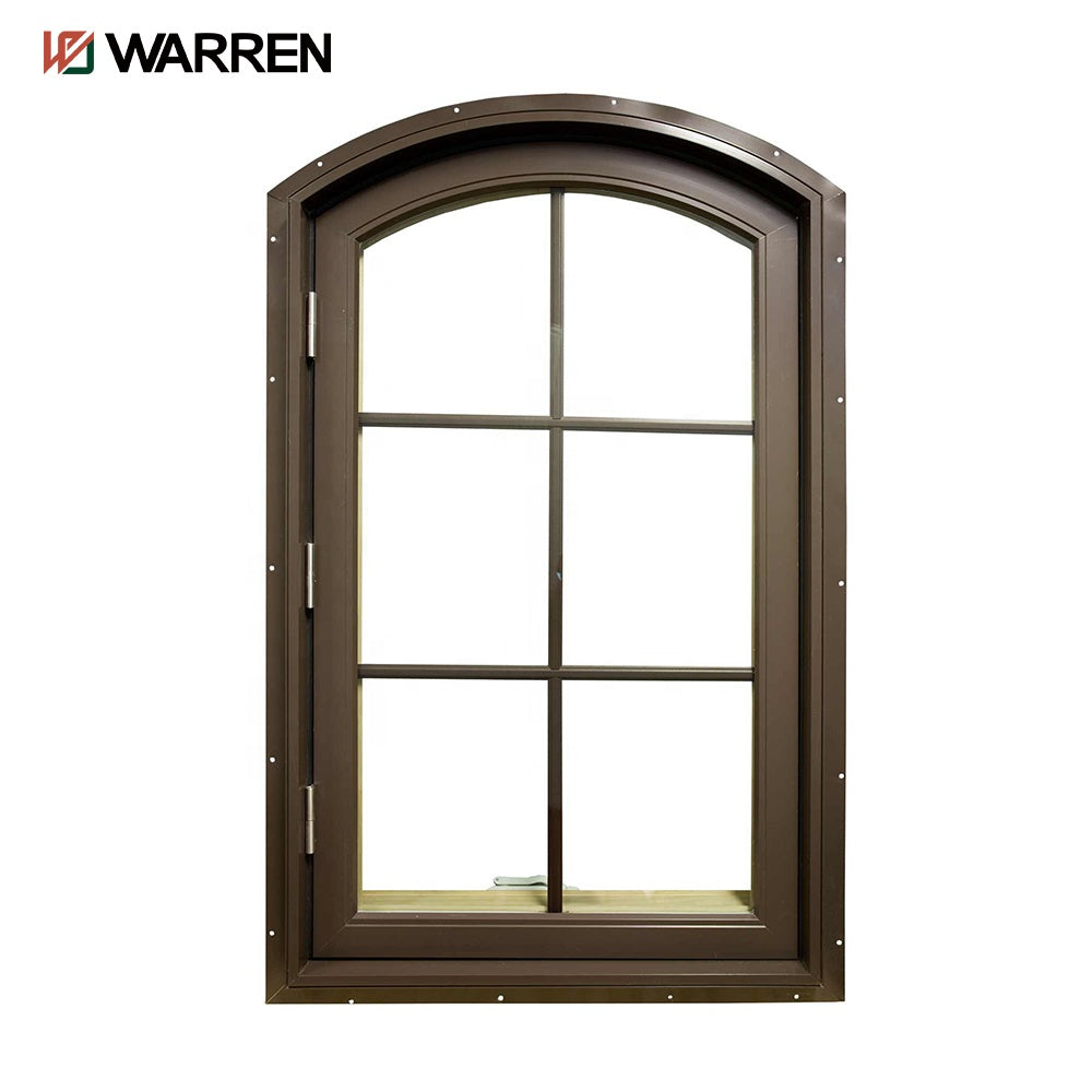 Warren NFRC Standard Simple Design Special Shape Aluminium Fix Window With Good Quality